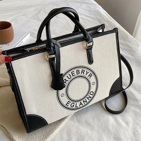 Sac à main en toile – Image 2