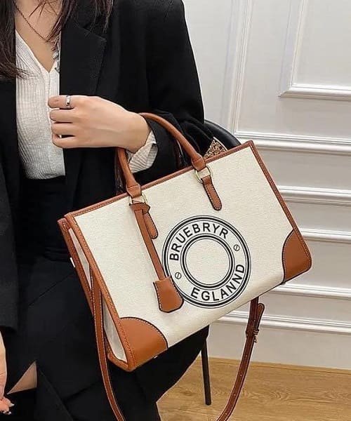 Sac à main en toile – Image 2