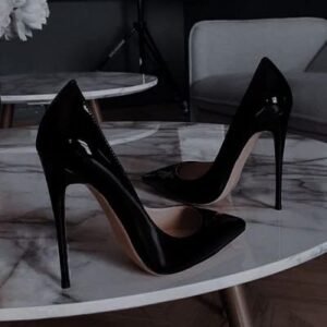 Escarpins verni noir