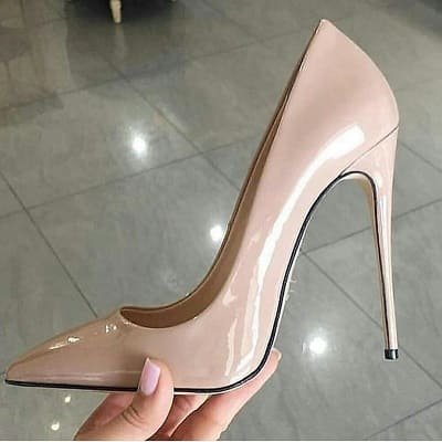 Escarpins verni nude
